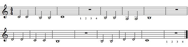 Übung 6: Kleine Melodie